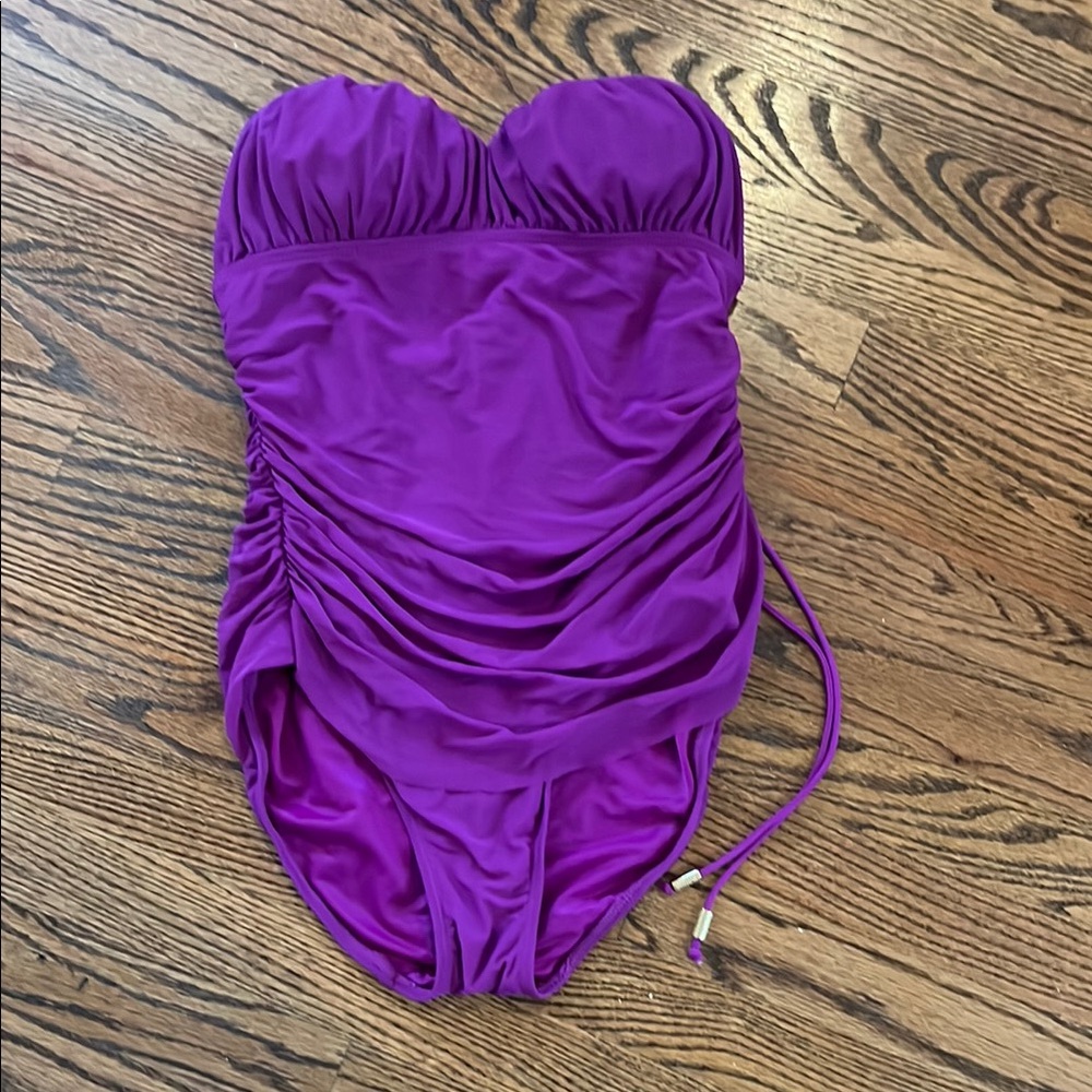 Spanx 1-piece bathing suit, size 6. Worn once.